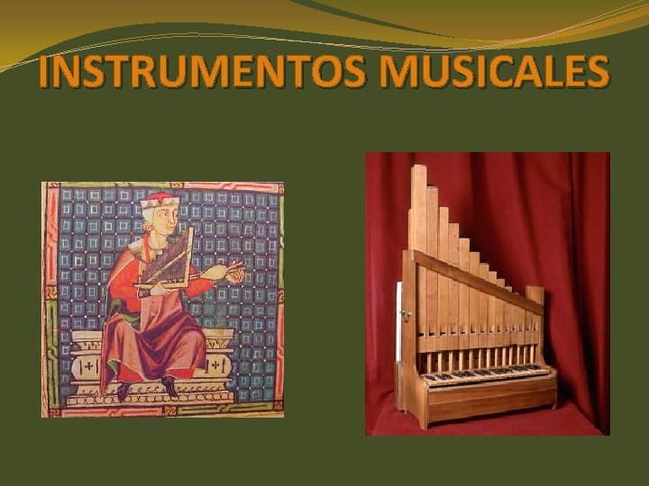 INSTRUMENTOS MUSICALES 