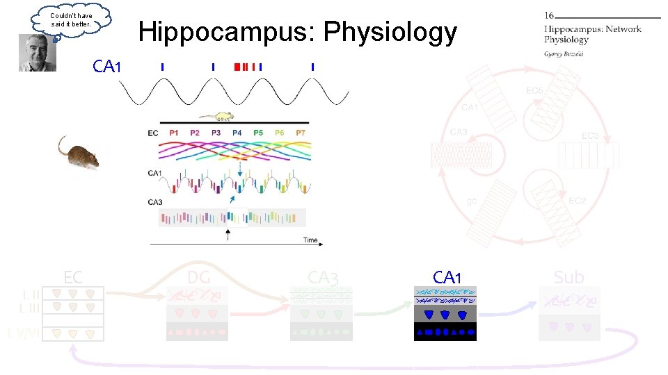 Couldn’t have said it better. Hippocampus: Physiology CA 1 Place Field Theta Phase Precession Couldn’t have said it better. Hippocampus: Physiology CA 1 Place Field Theta Phase Precession