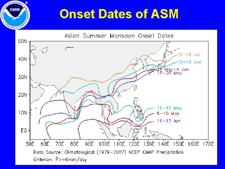 Onset Dates of ASM 12 