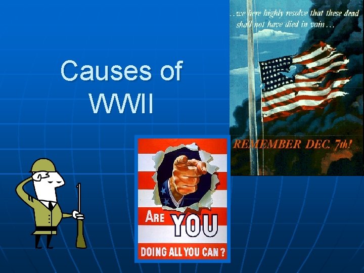 Causes of WWII 