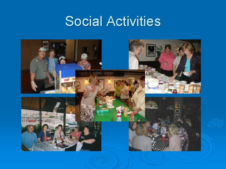 Social Activities 