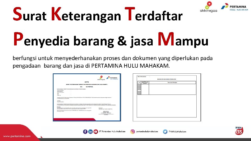 Surat Keterangan Terdaftar Penyedia barang & jasa Mampu berfungsi untuk menyederhanakan proses dan dokumen Surat Keterangan Terdaftar Penyedia barang & jasa Mampu berfungsi untuk menyederhanakan proses dan dokumen