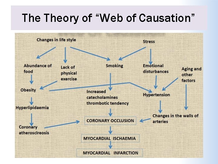 The Theory of “Web of Causation” 