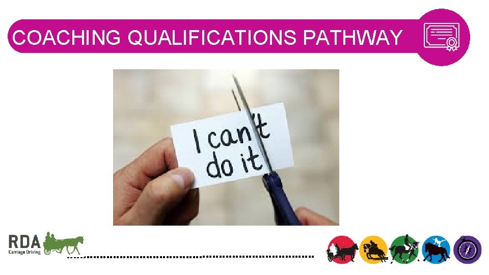 COACHING QUALIFICATIONS PATHWAY 