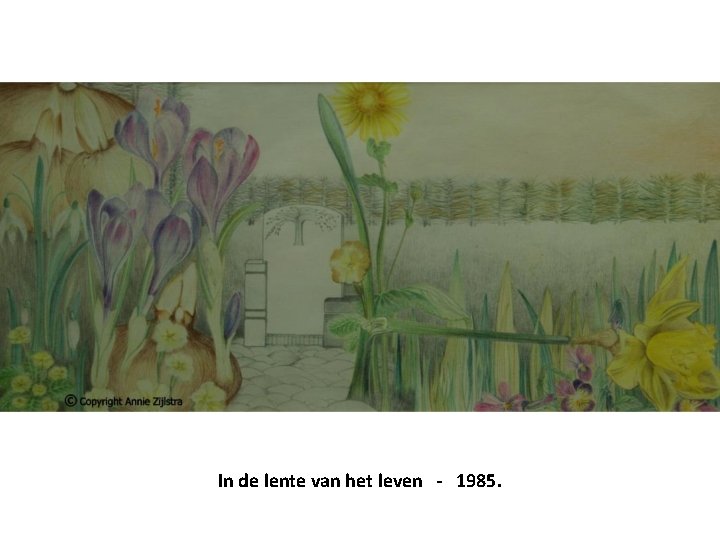 In de lente van het leven - 1985. 