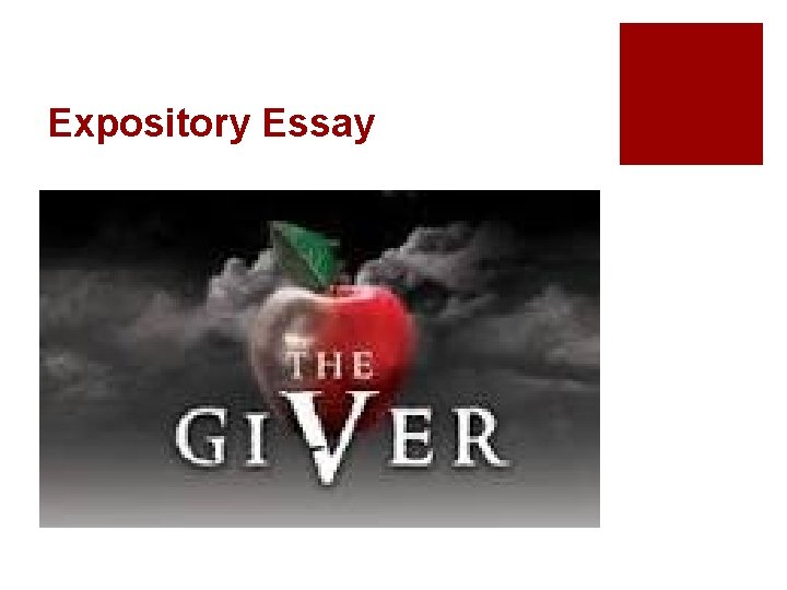 Expository Essay 