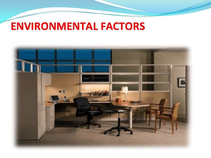 ENVIRONMENTAL FACTORS 