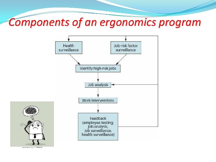 Components of an ergonomics program 