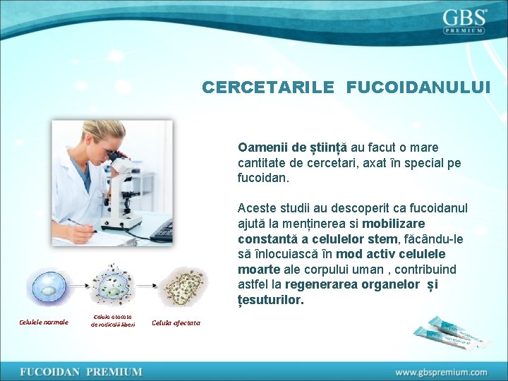 CERCETARILE FUCOIDANULUI Oamenii de știință au facut o mare cantitate de cercetari, axat în