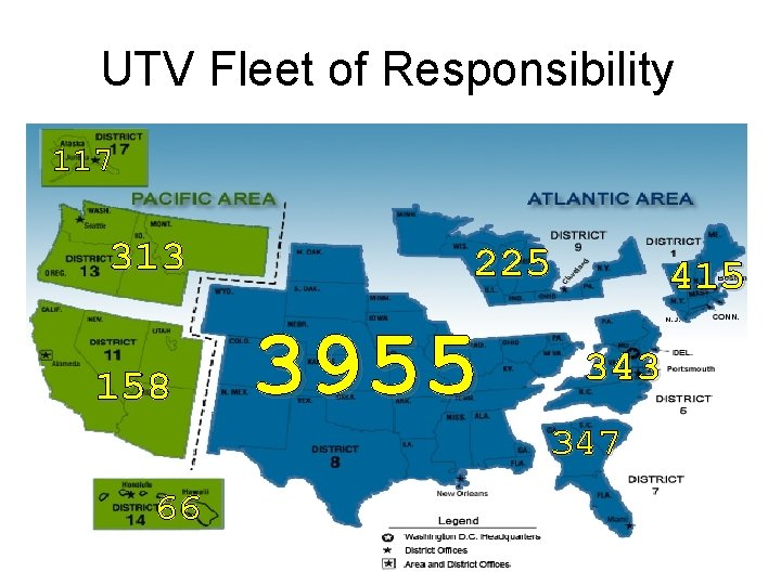 UTV Fleet of Responsibility 117 313 158 66 225 3955 415 343 347 