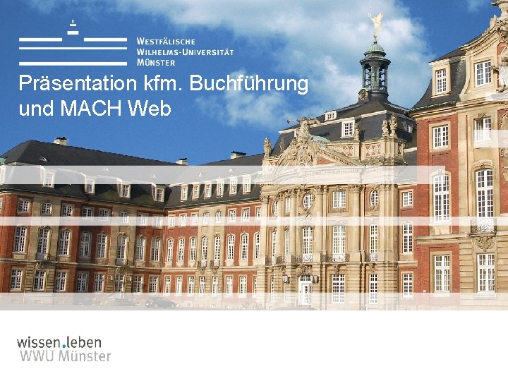 Präsentation kfm. Buchführung und MACH Web 