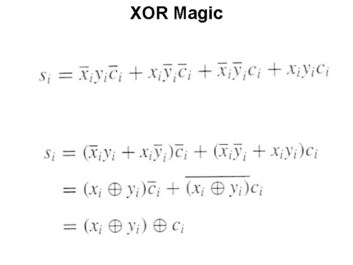 XOR Magic 