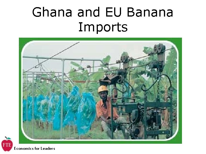 Ghana and EU Banana Imports Economics for Leaders Ghana and EU Banana Imports Economics for Leaders