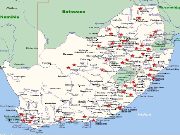 Geographical Spread of Learners 