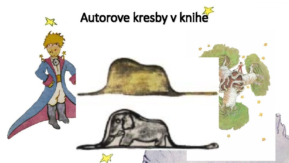 Autorove kresby v knihe 