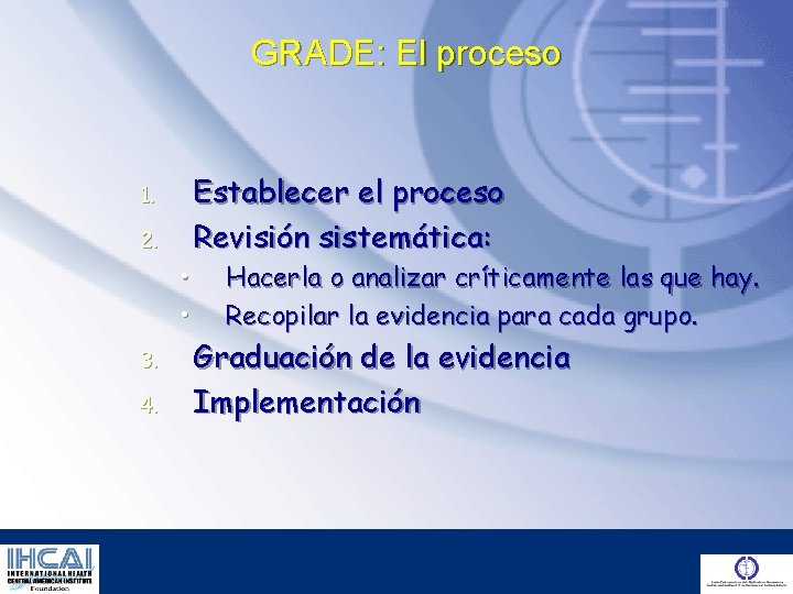 INTRODUCCION AL METODO GRADE DR MARIO TRISTAN GRADE