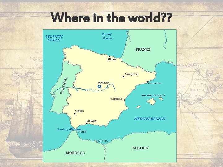 Where in the world? ? 