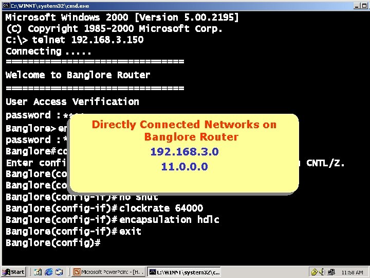 Microsoft Windows 2000 [Version 5. 00. 2195] (C) Copyright 1985 -2000 Microsoft Corp. C: