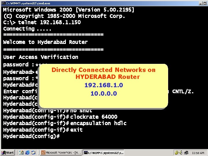 Microsoft Windows 2000 [Version 5. 00. 2195] (C) Copyright 1985 -2000 Microsoft Corp. C: