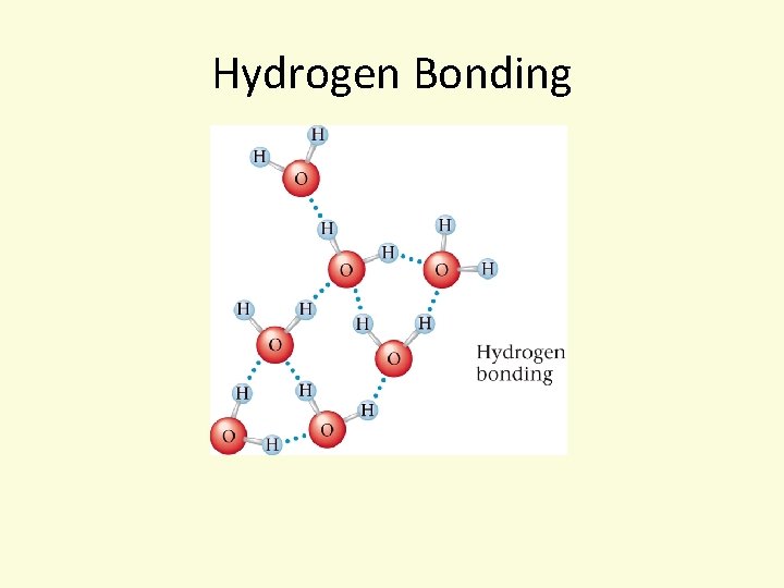 Hydrogen Bonding 