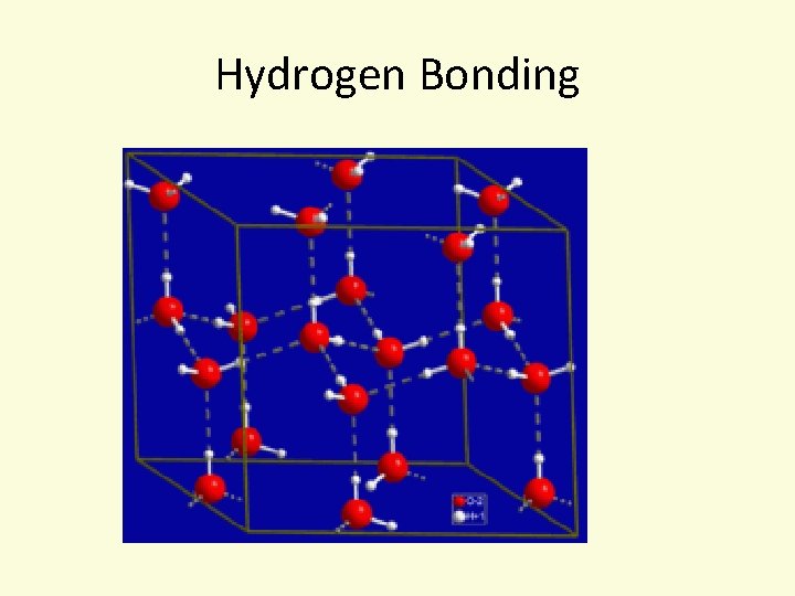 Hydrogen Bonding 
