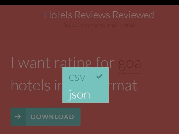 WEB-BASED MINIMAL INTERFACE HOTELS REVIEWED | GROUP 9 12/06/2021 37 