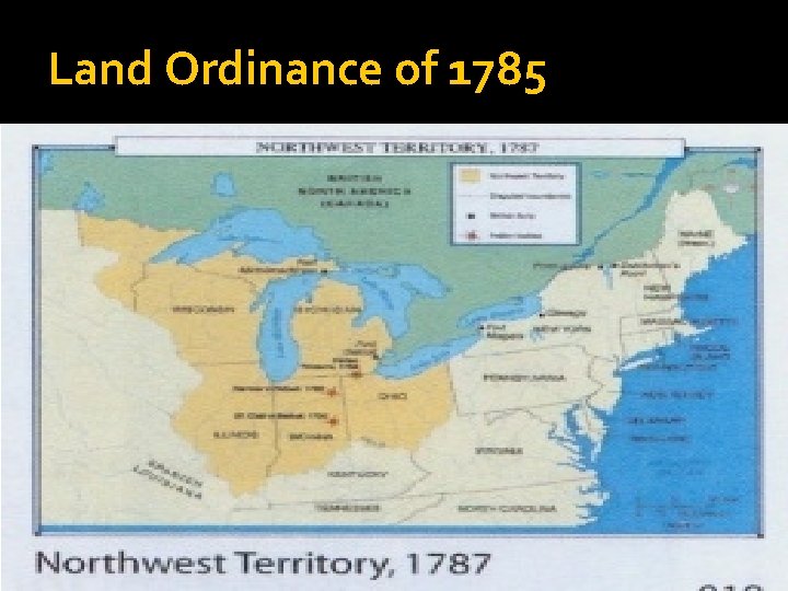 Land Ordinance of 1785 