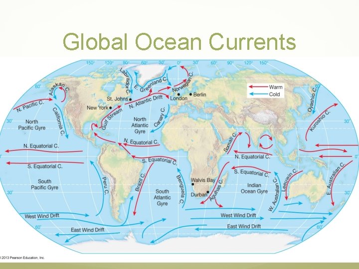 Global Ocean Currents 