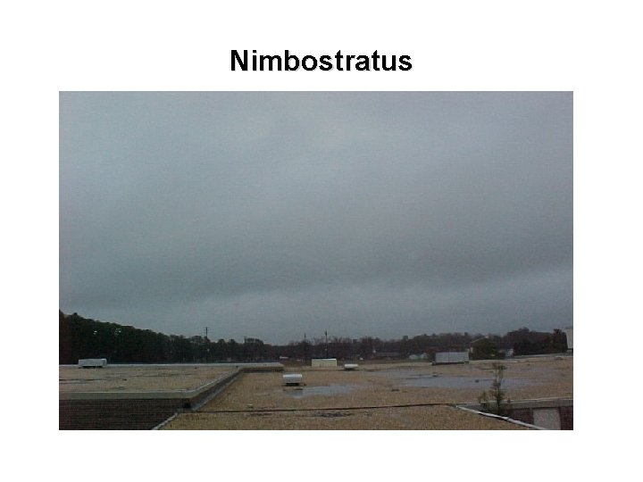 Nimbostratus 