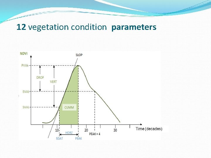 12 vegetation condition parameters 