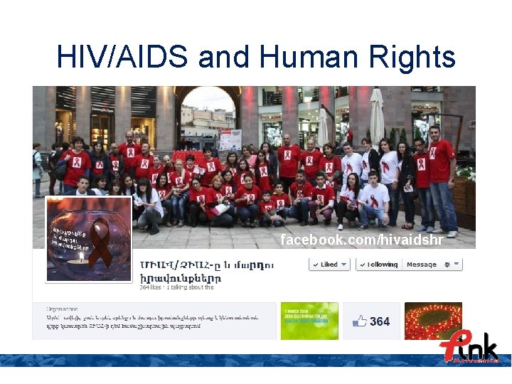 HIV/AIDS and Human Rights facebook. com/hivaidshr 