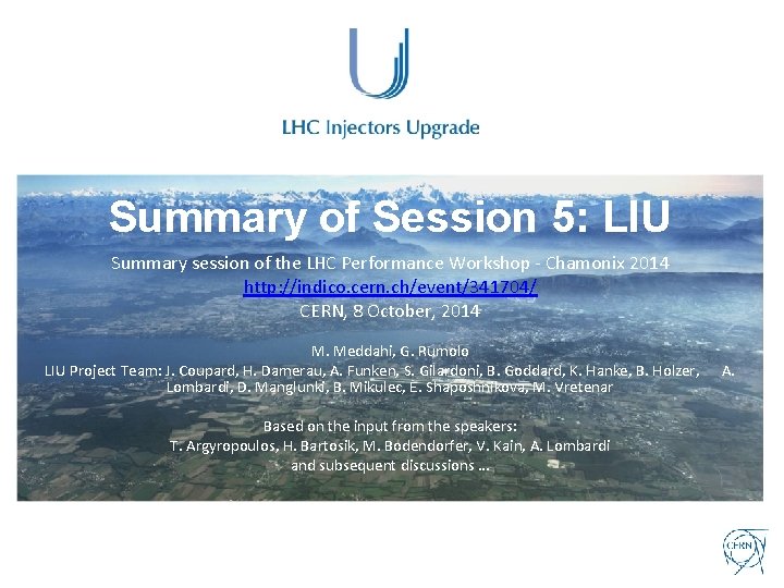 Summary of Session 5: LIU Summary session of the LHC Performance Workshop - Chamonix