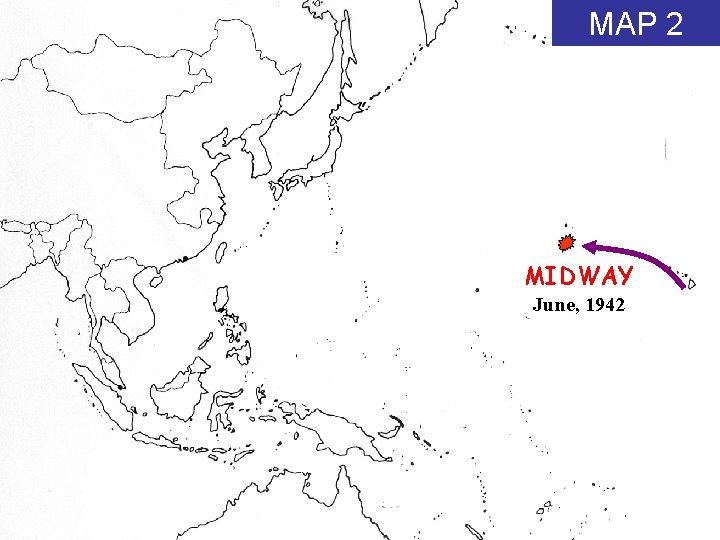 MAP 2 MIDWAY June, 1942 
