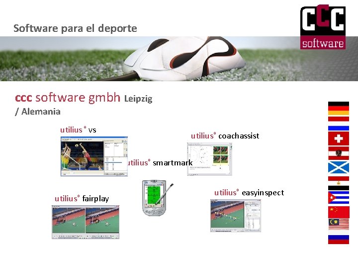 Software para el deporte ccc software gmbh Leipzig / Alemania utilius ® vs utilius®