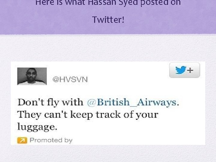 Here is what Hassan Syed posted on Twitter! Here is what Hassan Syed posted on Twitter!