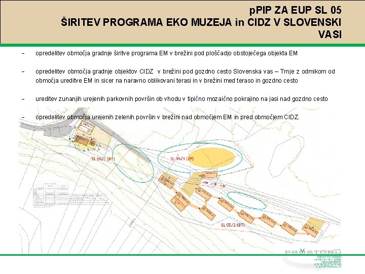 p. PIP ZA EUP SL 05 ŠIRITEV PROGRAMA EKO MUZEJA in CIDZ V SLOVENSKI