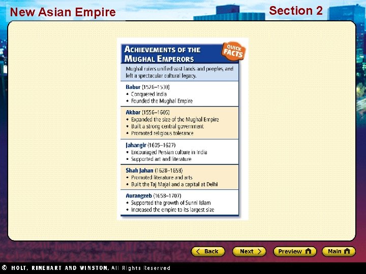 New Asian Empire Section 2 