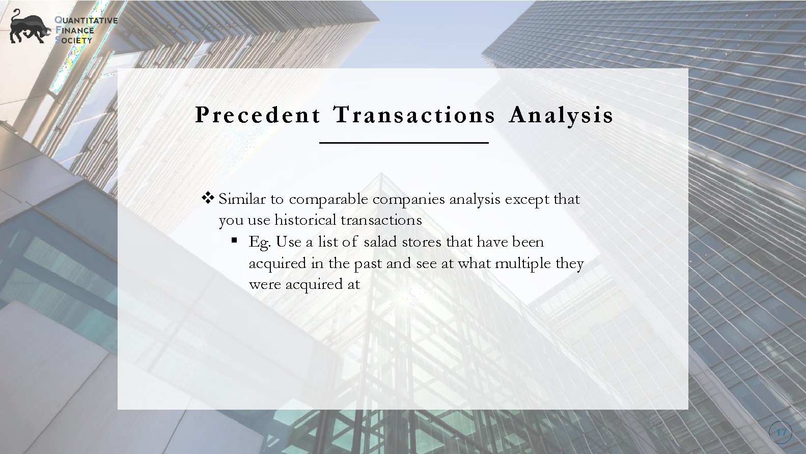 Intro to Valuation Brain Teaser You have 2