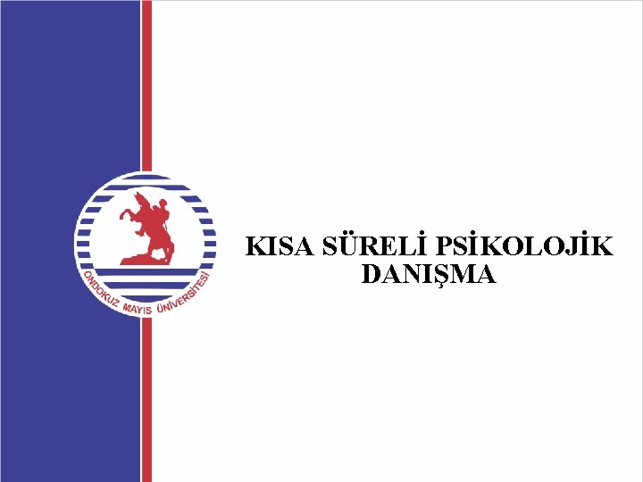 KISA SÜRELİ PSİKOLOJİK DANIŞMA 