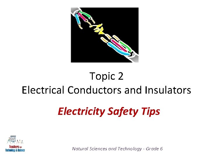 Topic 2 Electrical Conductors and Insulators Electricity Safety Tips Natural Sciences and Technology -