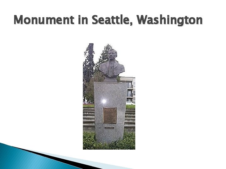 Monument in Seattle, Washington 