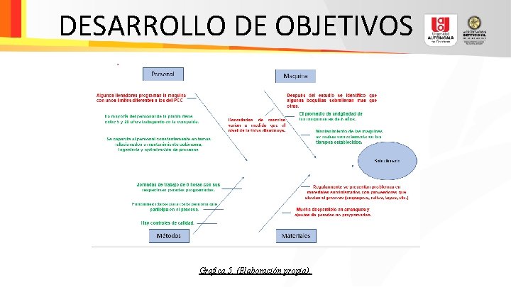 DESARROLLO DE OBJETIVOS Grafica 5. (Elaboración propia). 