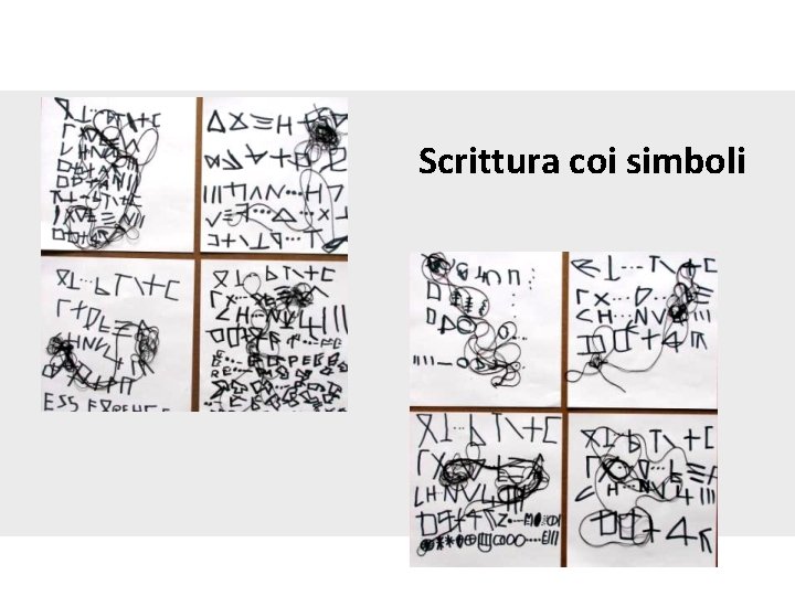 Scrittura coi simboli 