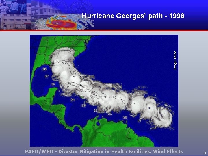 Hurricane Georges’ path - 1998 3 
