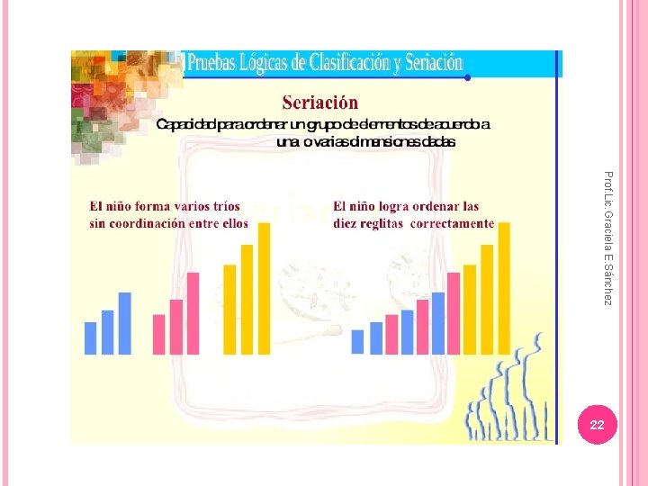 Prof. Lic. Graciela E. Sánchez 22 