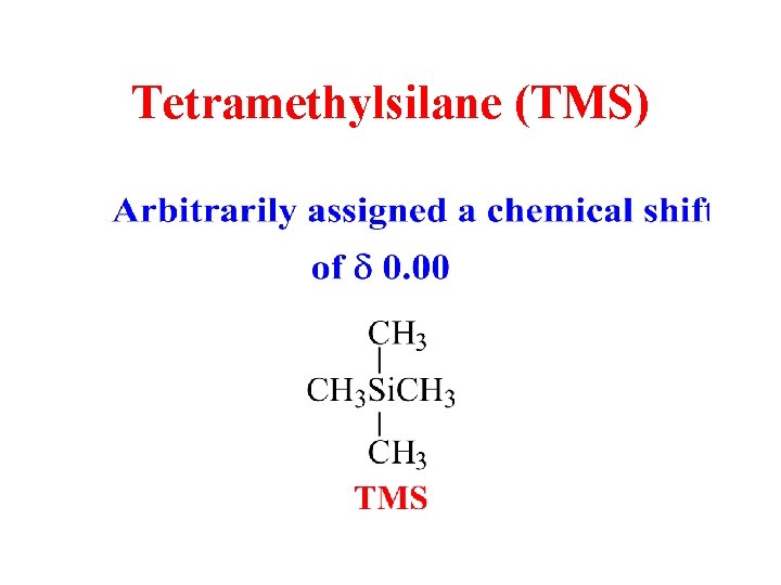 Tetramethylsilane (TMS) 