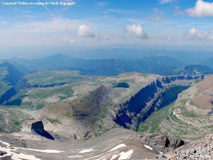 Canyon d’Ordesa et canyon de Niscle (Espagne) . 