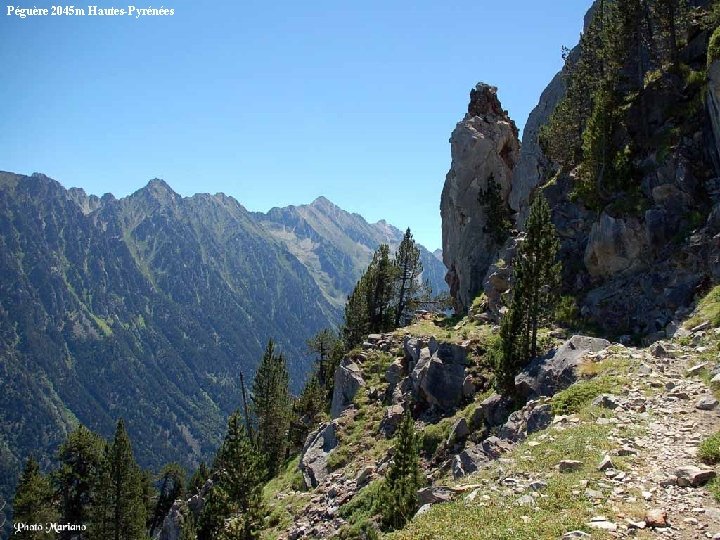 Péguère 2045 m Hautes-Pyrénées . 