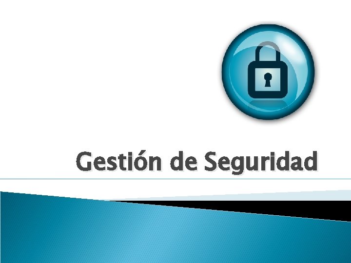 Gestión de Seguridad 