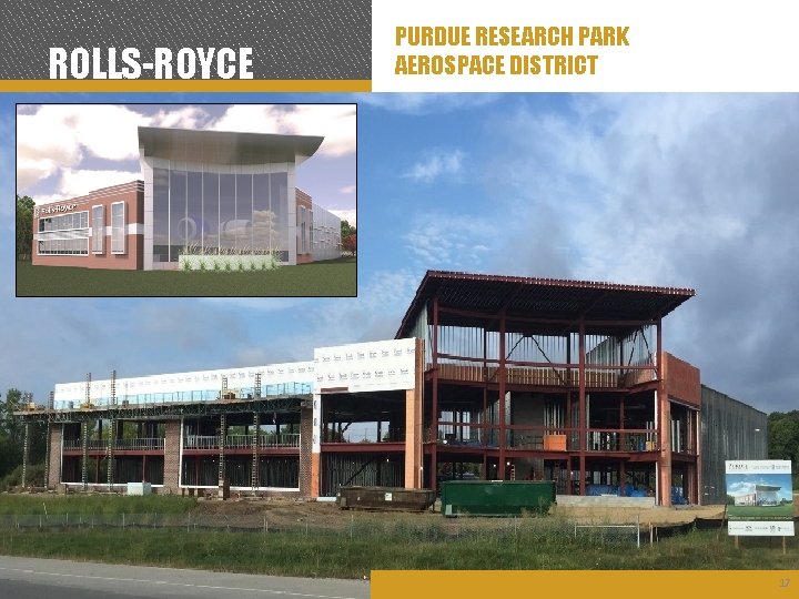 ROLLS-ROYCE PURDUE RESEARCH PARK AEROSPACE DISTRICT 17 